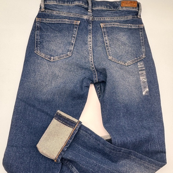 Polo by Ralph Lauren Indigo Tompkins Mid Rise Skinny Jeans, Size 28 *Flaw - Picture 15 of 16